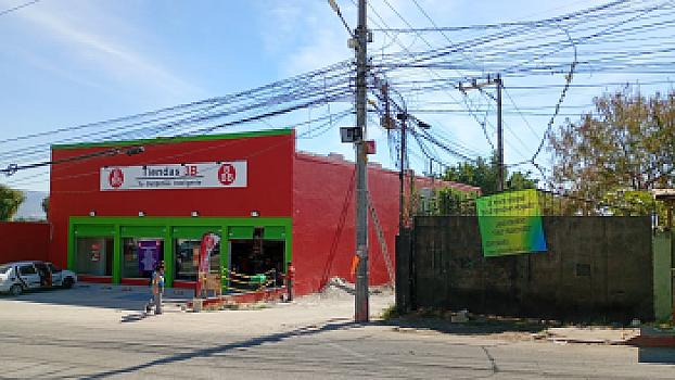 Terreno comercial en renta 551 M2 en esquina
