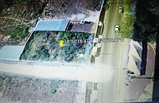 Terreno comercial en renta 551 M2 en esquina