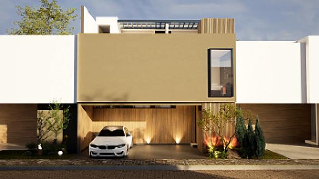 CASA MODERNA EN PREVENTA Lomas de Angelópolis III | Puebla Precio de Preventa $5,600,000 MXN Entrega estimada Enero 2027