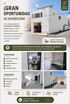 Gran oportunidad de inversión en Cadereyta NL