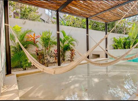 Renta Departamento de 1 recamara en Aruna, Tulum