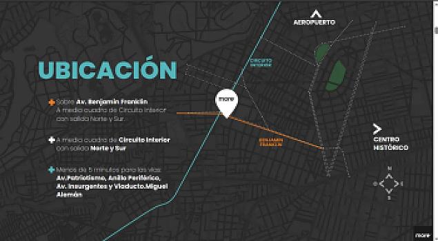 Departamentos en preventa en la Colonia Escandon Super ubicados