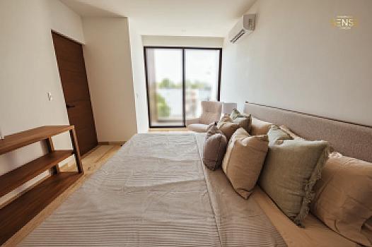 Suite de 2 habitaciones en Residencial Sense Cancún | 65.95 m² + amenidades