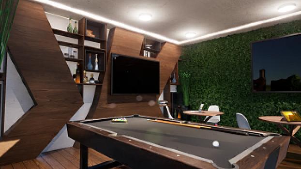Suite de 2 habitaciones en Residencial Sense Cancún | 63.05 m² con amenidades