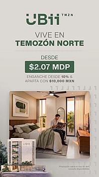 Departamentos en Preventa Temozon Norte Merida