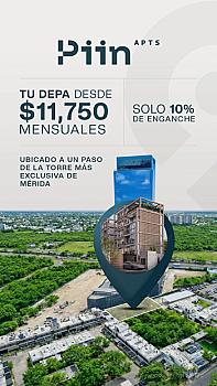 Apartamentos en Preventa Temozon Norte Mérida