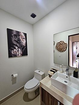 Departamento de 3 recámaras, 3.5 baños con jardín en Aqua Cancún💦