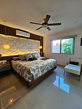 Departamento de 3 recámaras, 3.5 baños con jardín en Aqua Cancún💦