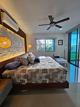 Departamento de 3 recámaras, 3.5 baños con jardín en Aqua Cancún💦