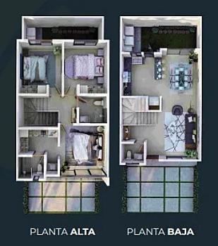 Venta de Residencia MAPLE de 132.09 m2 en $3,250,000.00 en San Isidro Juriquilla, Querétaro.