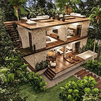 LUXURY JUNGLE KABINS - PUERTO MORELOS
