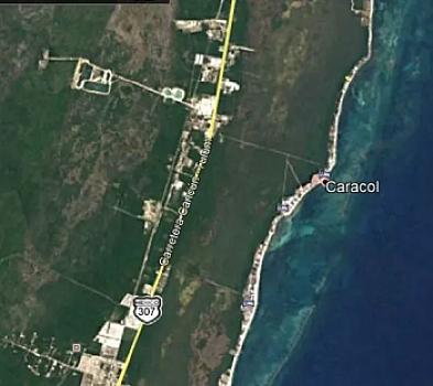 TERRENO A PIE DE PLAYA - PUERTO MORELOS
