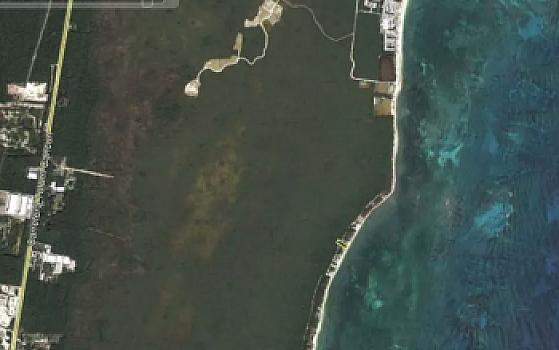 TERRENO A PIE DE PLAYA - PUERTO MORELOS