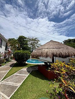 Two-bedroom house for rent Residencial Marsella, SM 18, with Pool, near Costco