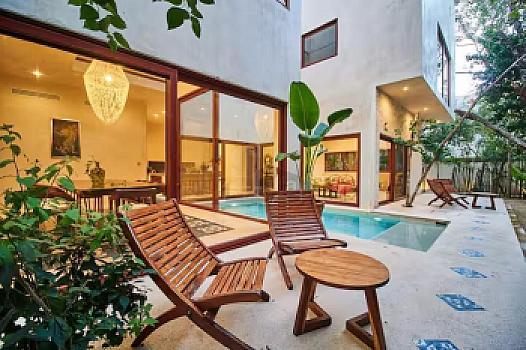 Villa Venta en Holistika, Tulum 4 Recámaras 6 Baños, 320 m², 2 Piscinas,  Rooftop con Gimnasio