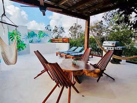 Villa Venta en Holistika, Tulum 4 Recámaras 6 Baños, 320 m², 2 Piscinas,  Rooftop con Gimnasio