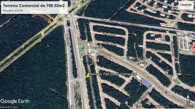 Terreno Comercial Venta Residencial Altai, Cancún