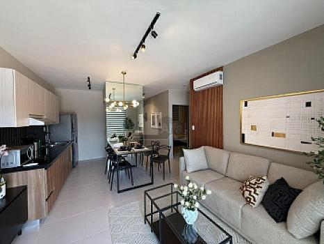 Departamento amueblado en renta en Capittala, todos los servicios incluidos