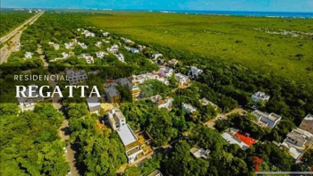 Terreno habitacional en sale en Residencial Regatta, Puerto Morelos, Quintana Roo