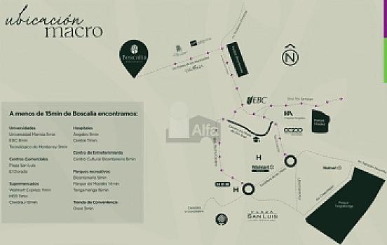Terrenos en venta Boscalia Residencial, parque central, amenidades, seguridad.