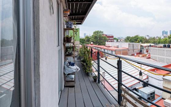Departamento en venta en la Roma, 64 m² con terraza – Open House sábado 5 de sept.