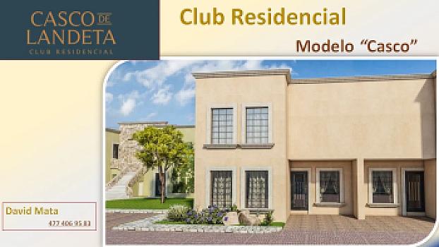 Renta casa en condominio residencial CASCO DE LANDETA