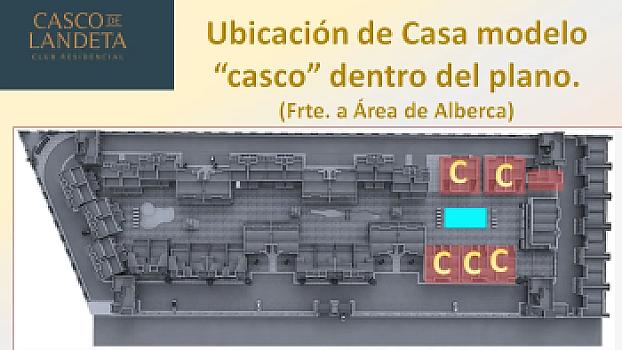 Renta casa en condominio residencial CASCO DE LANDETA