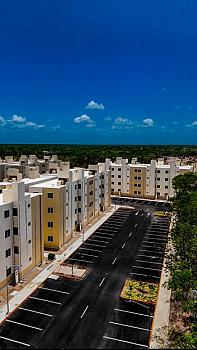 Departamento de 2 Recámaras 63 m2 en venta en Playa del Carmen acepta INFONAVIT