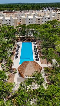 Departamento de 2 Recámaras 63 m2 en venta en Playa del Carmen acepta INFONAVIT
