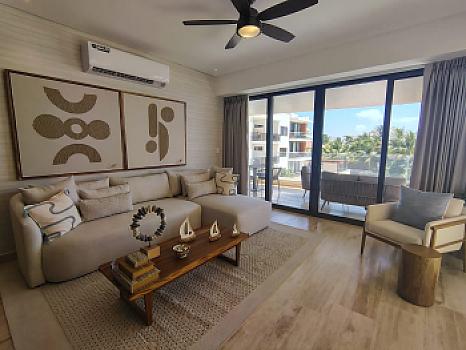 Oceanfront apartment in Puerto Morelos, Riviera Maya