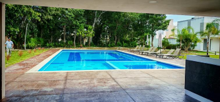 House for Rent 2 bedrooms semi-furnished Marina Turquesa Cancún