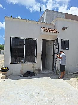 Casa de 1 recámara y 1 baño frente al parque | Haciendas del Caribe