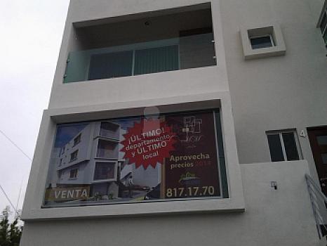 OFICINA EN VENTA , ZONA TEQUIS,  40 METR0S T0TALES, EN ESQUINA, VISIBILIDAD.