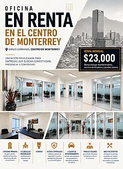 Renta de Oficinas Centro de Monterrey