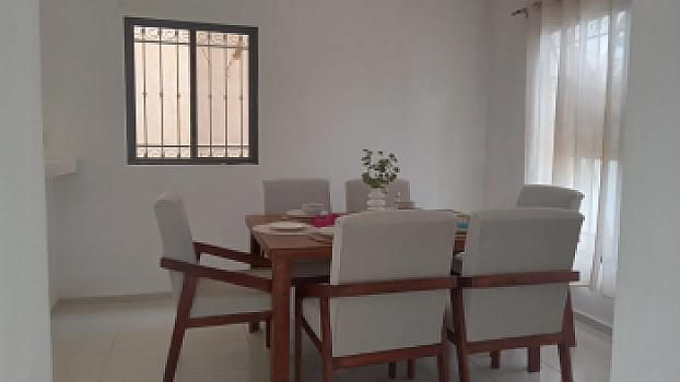 Casa amueblada con piscina de 3 recámaras en renta,  en Gran Santa Fe