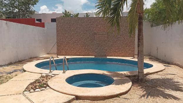 Casa amueblada con piscina de 3 recámaras en renta,  en Gran Santa Fe