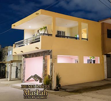 CASA 3 RECÁMARAS + TERRAZA+COCHERA 2 AUTOS+ Climas/Frac.PRIVADO JARDINES DE ARBOLEDAS,Altamira Tam