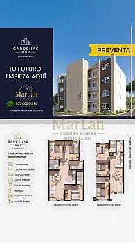 PREVENTA DE MODERNOS DEPARTAMENTOS 3 RECÁMARAS EN ZONA CON PLUSVALÍA ASEGURADA