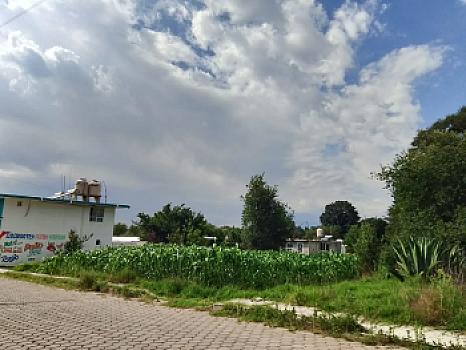 Lots for Sale in Santa Cruz Huitznahuac, near centro vacacional la trinidad Tlaxcala