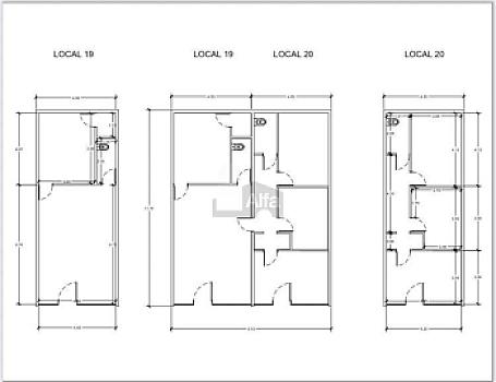 Oficina Comercial en Venta de 55M2 en Plaza Comercial Céntrica sobre Blvd Luis Donaldo Colosio