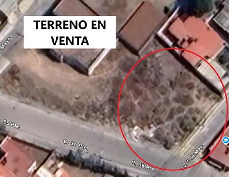 TERRENO EN VENTA EN ESQUINA ZONA PLAZA SAN DIEGO CHOLULA PUEBLA