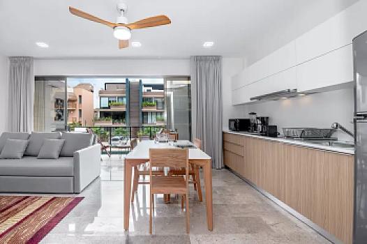 Departamento de 1 recámara en renta | Elena Residence, Aldea Zamá, Tulum | $12,000 MXN