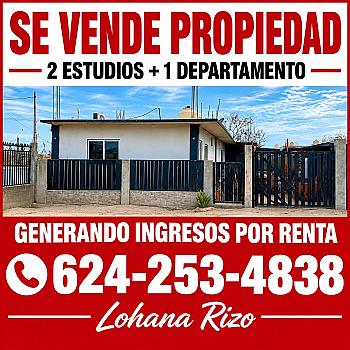 Propiedad para generar ingresos en rentas