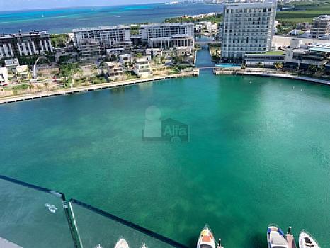 Apartment for Sale Equipped, Decorated and Furnished, Shark Tower in Puerto Cancun