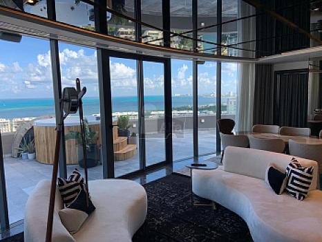 Apartment for Sale Equipped, Decorated and Furnished, Shark Tower in Puerto Cancun