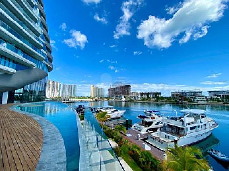 Apartment for Sale Equipped, Decorated and Furnished, Shark Tower in Puerto Cancun
