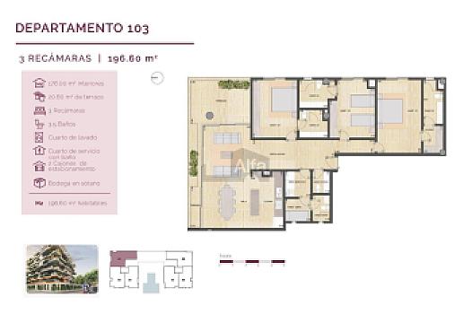 Garden House for Sale 3 bdrm 3.5 baths in Marina Puerto Cancun, Quintana Roo
