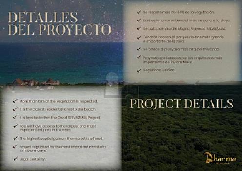 5 Terrenos en Venta en Selvazama, Tulum Quintana Roo