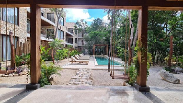 Turnkey Apartment for Sale, Furnished and Decorated, and/or Rent in Oriana, La Veleta in Tulum