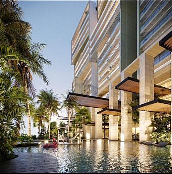 Apartments for Sale in BLAS Puerto Cancún with 2 and 3 bedrooms, 3 and 4 full bathrooms, Cancún QR